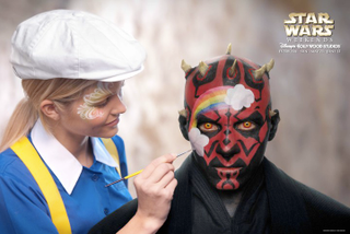 Illustration for article titled Disney Star Wars Art: Darth Maul Is Not Amused